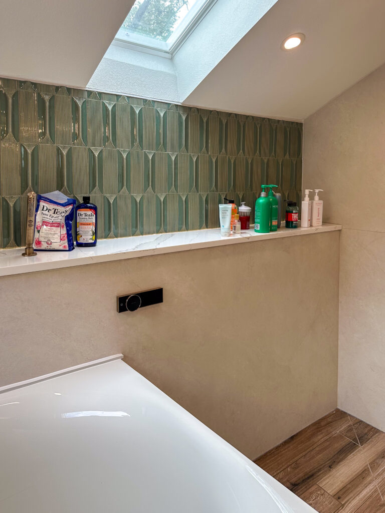 Bathroom remodeling -tile installation